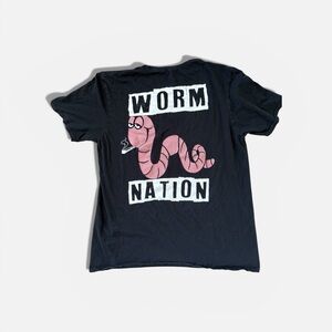 Black Worm Nation Graphic T-Shirt